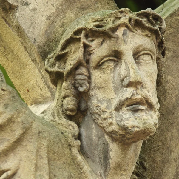 Jezus Christus kroon van doornen op — Stockfoto