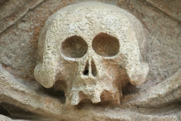 Cabeza de muerte (estatua ) — Foto de Stock