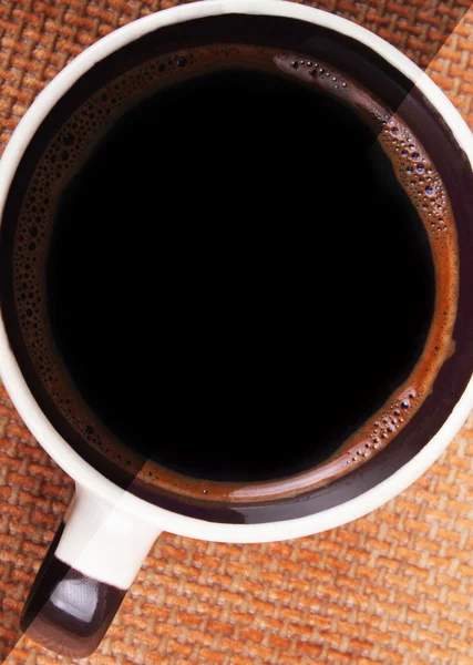 Hintergrund der Tasse Kaffee — Stockfoto