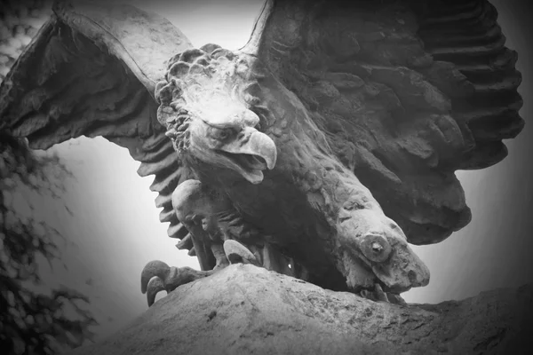 Eagle as a symbol of power, grandeur, and power — Stock Photo, Image