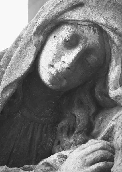 Fragment os statue of Mary Magdalene — Zdjęcie stockowe