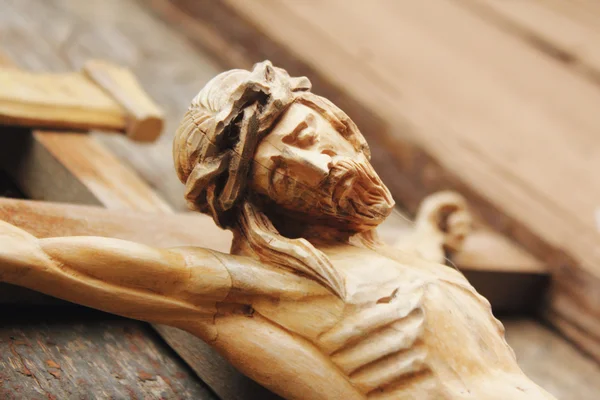 Crucificado Jesucristo en la cruz — Foto de Stock