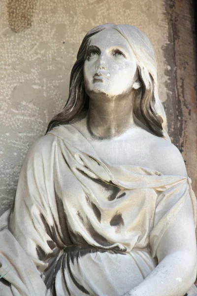 Fragment os statue of Mary Magdalene — Stock Photo, Image