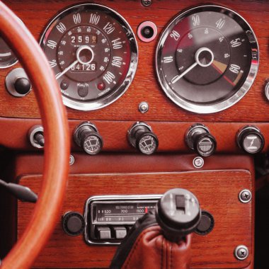 Retro araba parçası