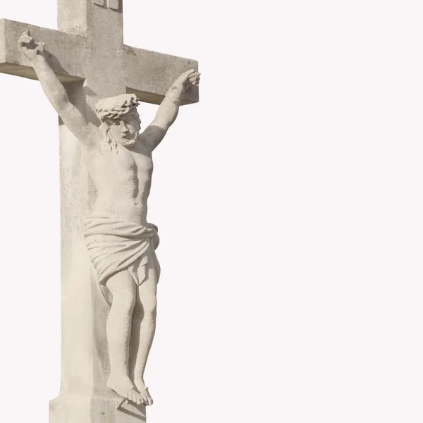 Holy cross with crucified Jesus Christ — Stock Photo, Image