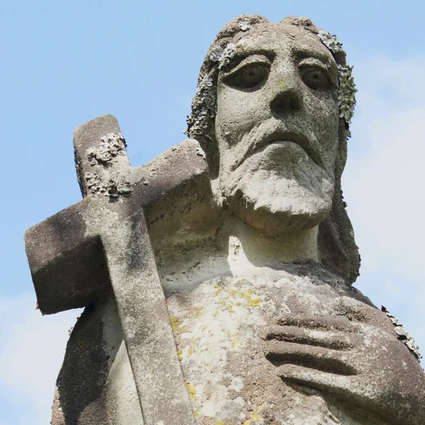 Isus Hristos cu Crucea — Fotografie, imagine de stoc