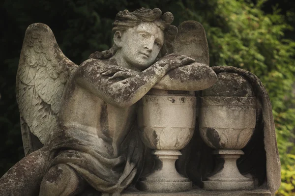 Angel of death (vintage statue) — Stock Photo, Image