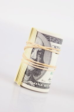 Arka plan para (bir dolarlık banknot kadar yakın)