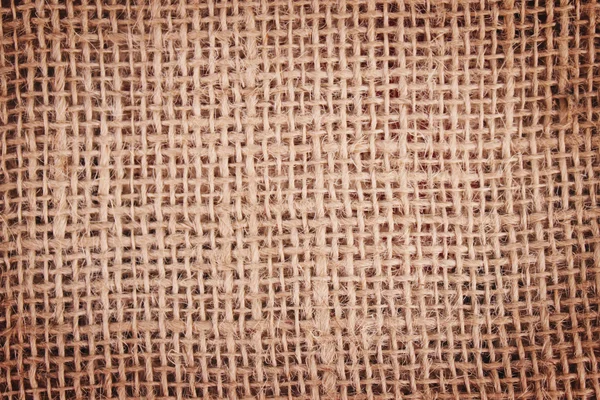 Burlap textura fundo — Fotografia de Stock