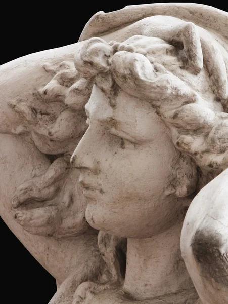 La diosa del amor Afrodita (Venus) fragmento de estatua — Foto de Stock