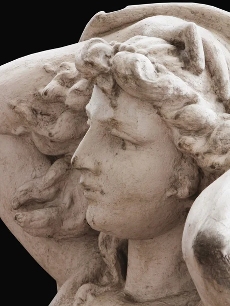 The goddess of love Aphrodite (Venus) fragment of statue — Stock Photo, Image