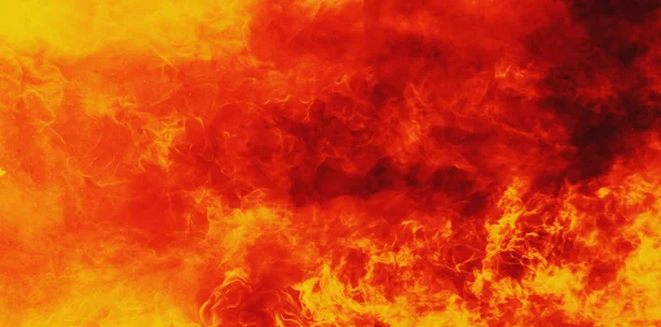 火的背景作为地狱和地狱的象征 — 图库照片