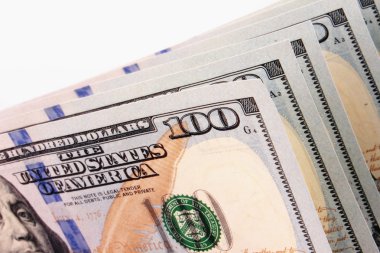 Arka plan para (bir dolarlık banknot kadar yakın)