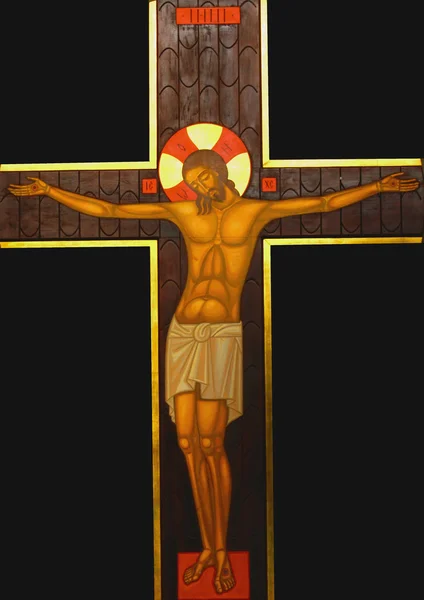 耶稣基督的钉十字架 — 图库照片