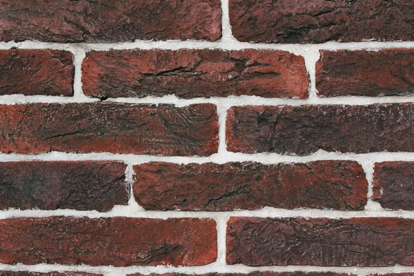 Texture of old red brick wall — Stock Photo, Image