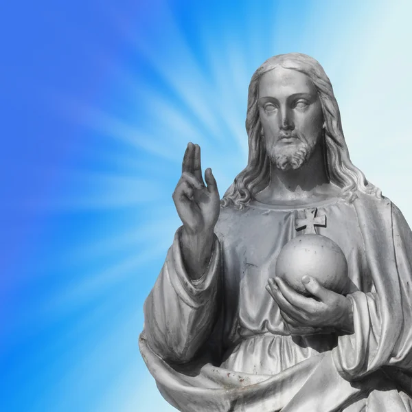 Jezus Christus de leraar (standbeeld) — Stockfoto