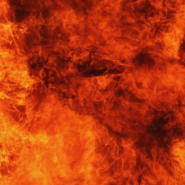 Sfondo di fuoco come simbolo dell'inferno e tormento eterno — Foto Stock