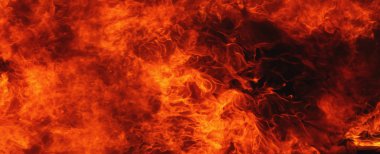 background of fire as a symbol of hell and eternal torment clipart
