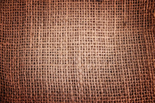 Burlap textura fundo — Fotografia de Stock