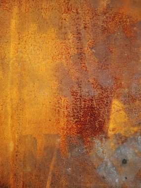 Paslı metal desen, aşınmış metal plakalar soyut arkaplan resmi