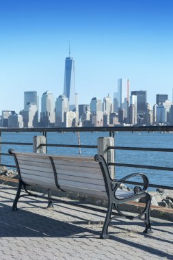 new york city skyline özgürlük Devlet Parkı