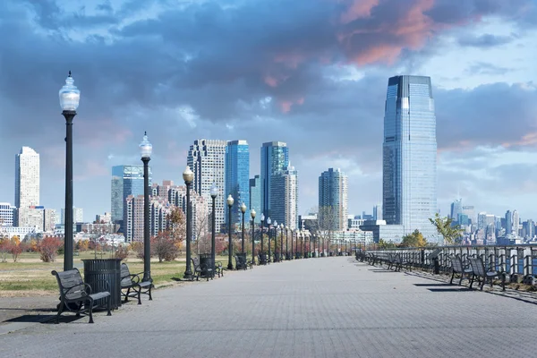 Свободи State Park Нью Джерсі-Сіті Стокове Фото