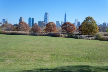 new york city skyline özgürlük Devlet Parkı