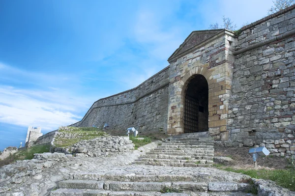 Középkori Kalemegdan erőd Belgrád Szerbia — Stock Fotó