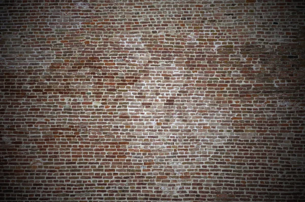 Achtergrond van oude vintage bakstenen muur — Stockfoto