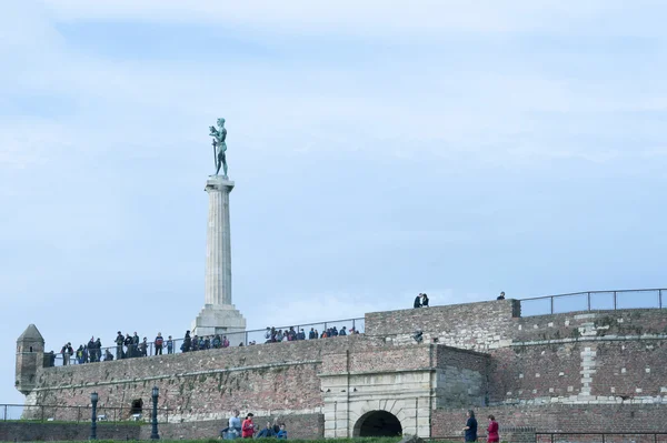 Belgrade kalemegdan festung serbien — Stockfoto