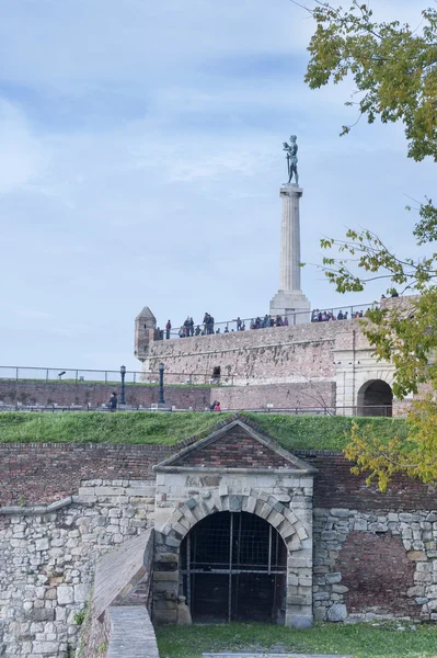 Belgrad twierdza Kalemegdan Serbii — Zdjęcie stockowe