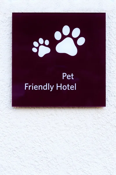 Pet Friendly Sign — Stock Photo, Image
