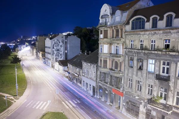 Belgrade at night — Stock Photo, Image