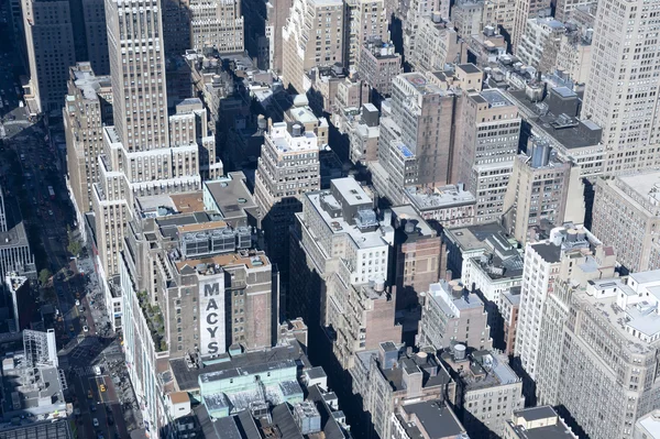 Manhattan skyline Garment District New York City — Stockfoto