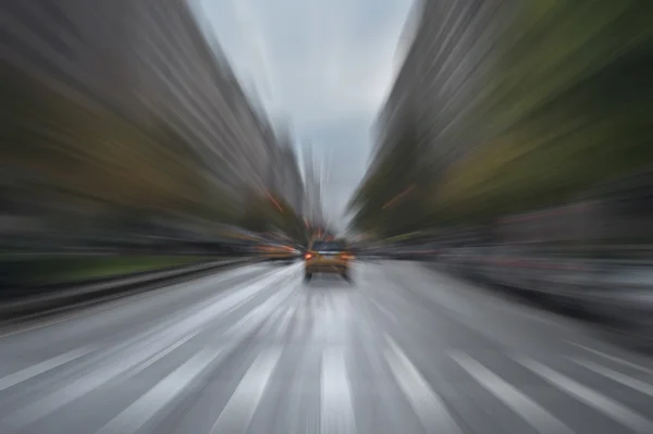 Абстрактный фон Blur Park Avenue в Нью-Йорке — стоковое фото