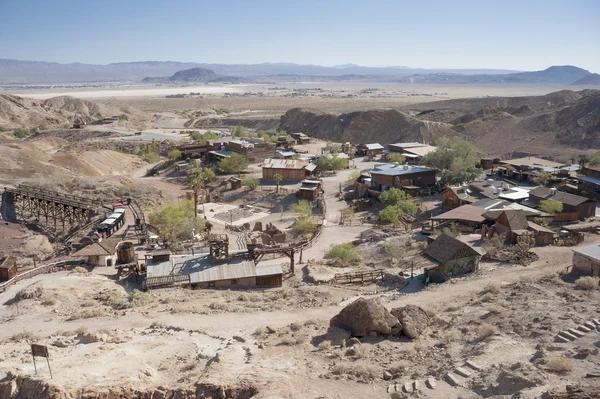 Utsikt over Calico, California, San Bernardino County Par – stockfoto