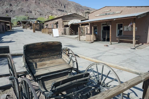 Utsikt over Calico, California, San Bernardino County Par – stockfoto