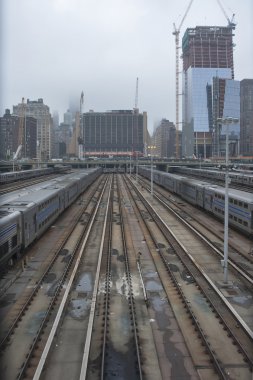New York'ta Hudson yarda istasyonu