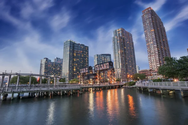 Pier of Long Island, New York City — Stock Photo, Image