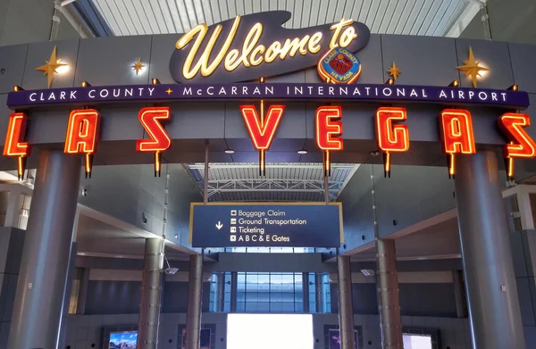 Bienvenido a las vegas signo —  Fotos de Stock