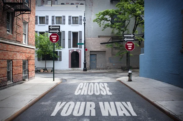 Choose Your Way — Stock Photo, Image