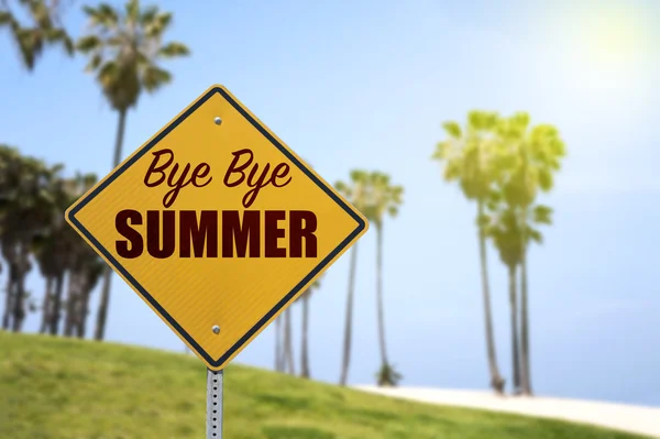 Bye Bye Summer — Stock Photo, Image