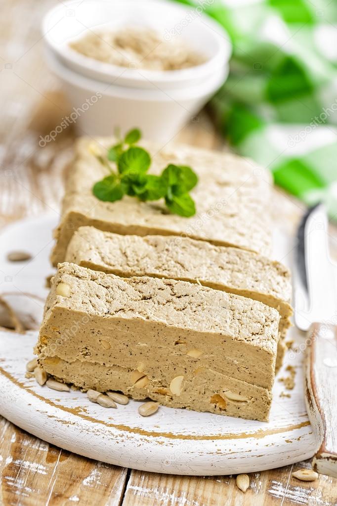 sliced halva on a board