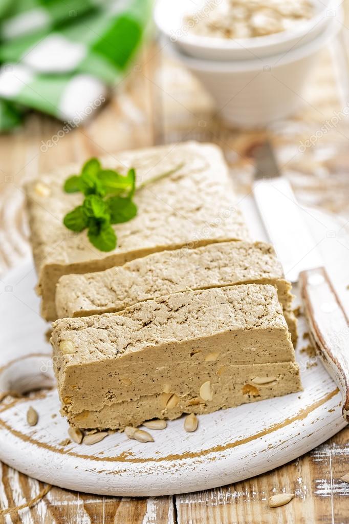 sliced halva on a board