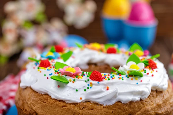 Pastel de Pascua decorado — Foto de Stock