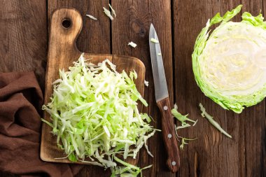 Taze rendelenmiş lahana