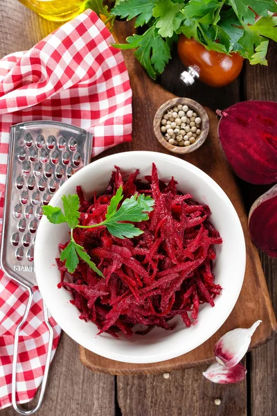 Beet salad in a bowl — Stock Photo, Image