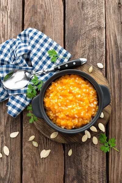 Sopa de gachas de calabaza —  Fotos de Stock