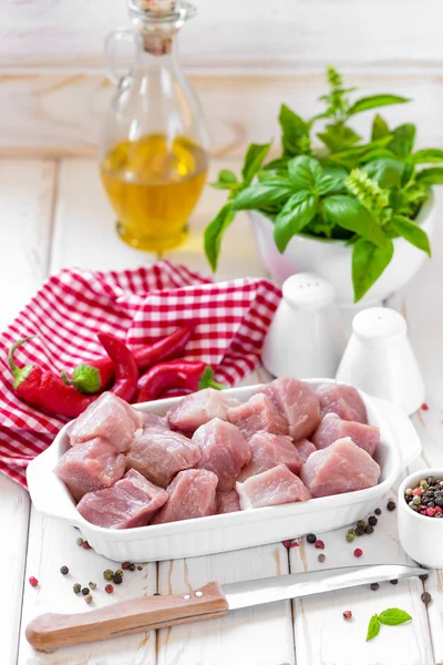 Carne crua — Fotografia de Stock