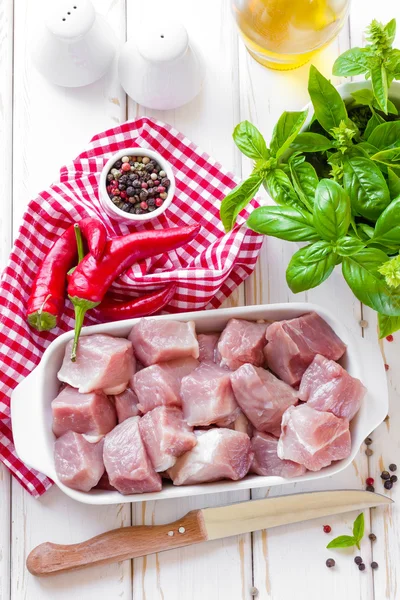 Carne crua — Fotografia de Stock